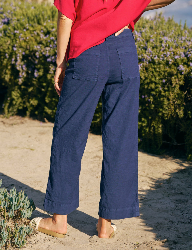 WEXFORD Summer Navy, Italian Performance Linen