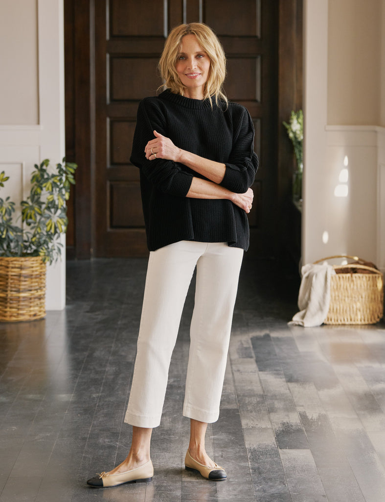 WESTPORT ILLUSION Antique White, Italian Dream Denim