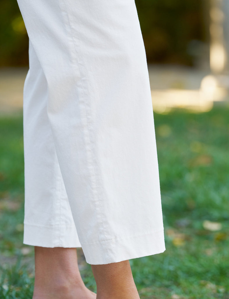 WESTPORT White, Italian Performance Twill