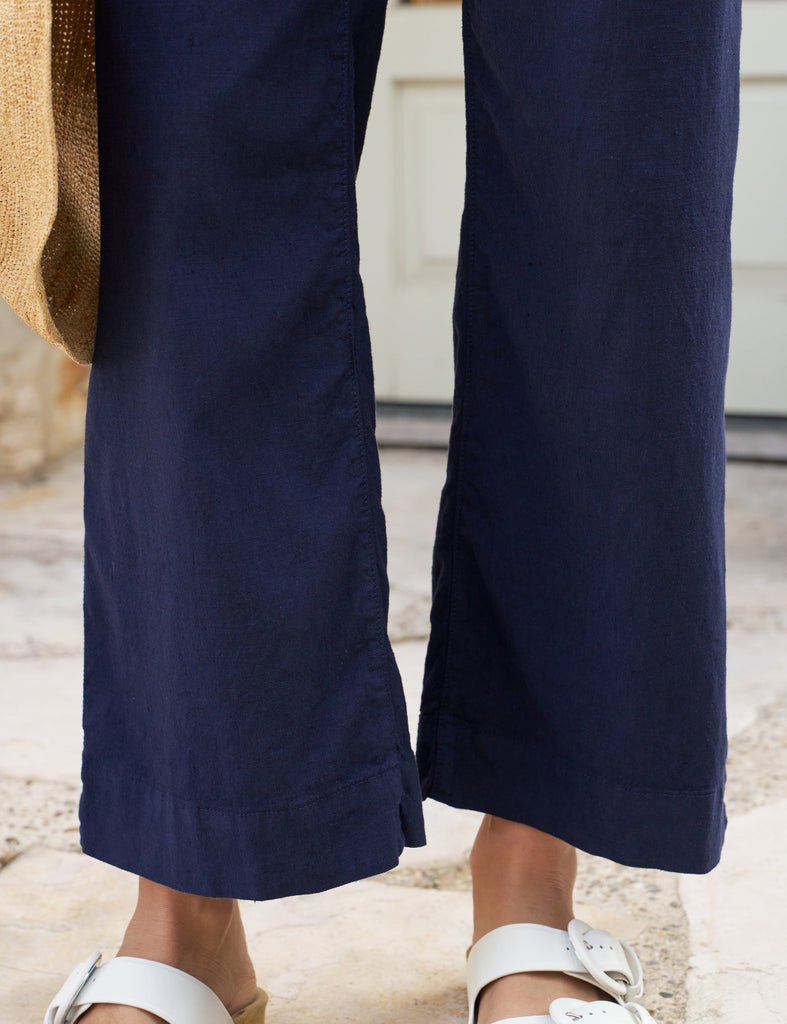 WEXFORD Navy, Italian Performance Linen