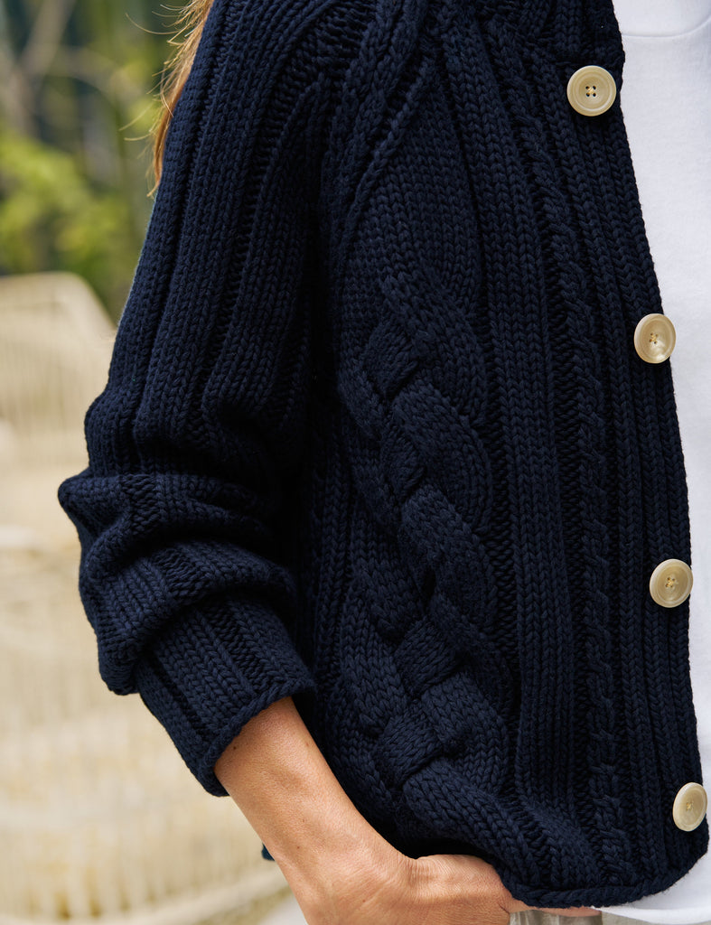 MINI COTSWOLDS Marine, Pure Italian Cotton