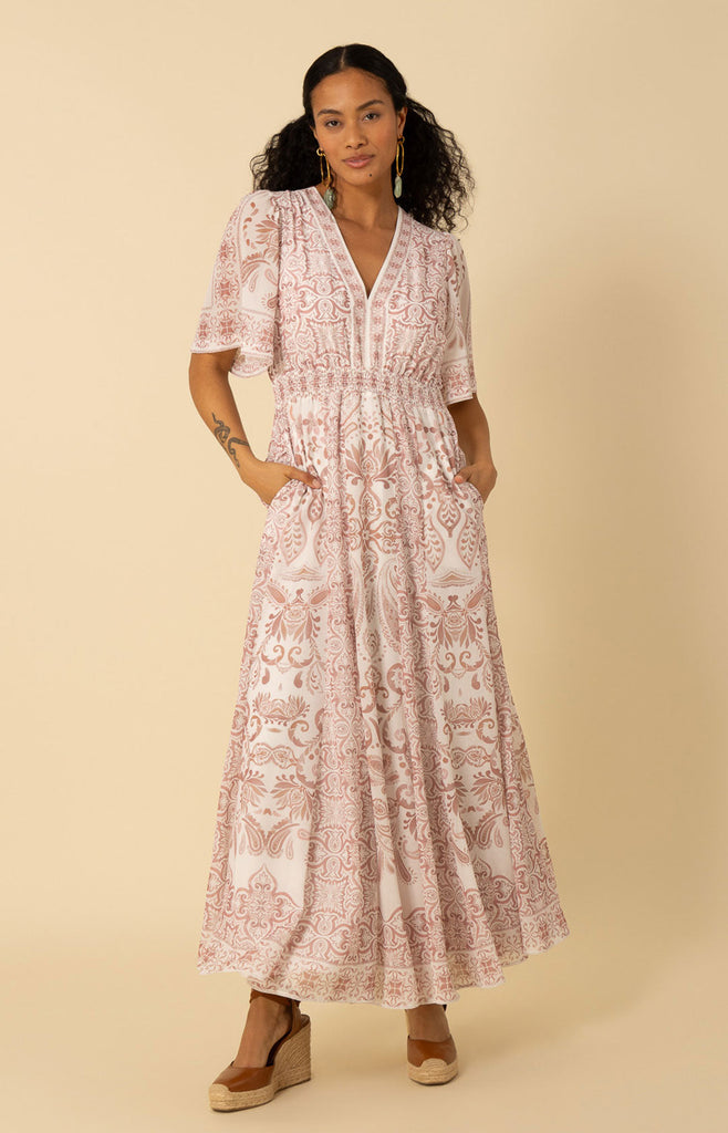 Ellis Chiffon Maxi Dress