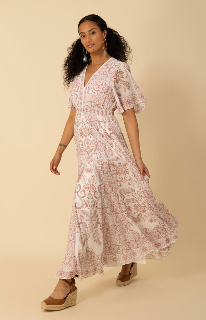 Ellis Chiffon Maxi Dress