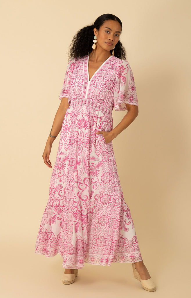 Ellis Chiffon Maxi Dress