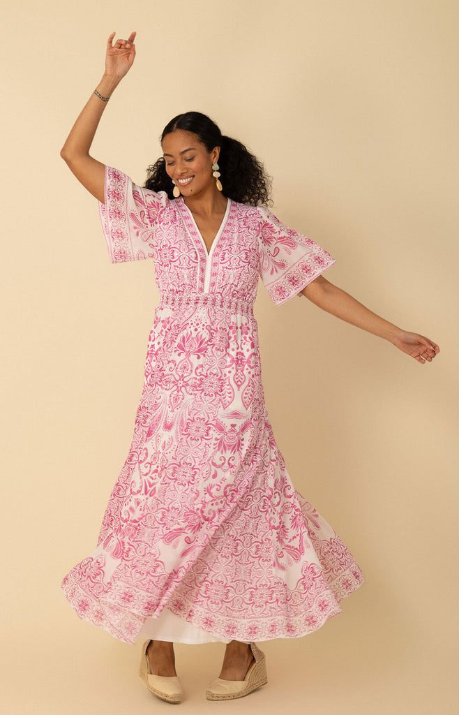 Ellis Chiffon Maxi Dress