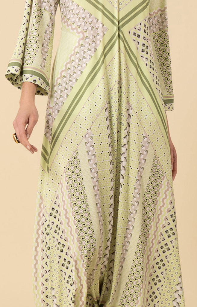 Henley Jersey Maxi Dress