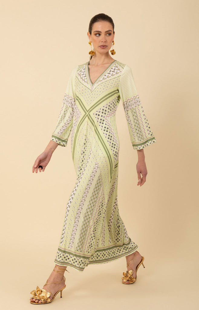 Henley Jersey Maxi Dress