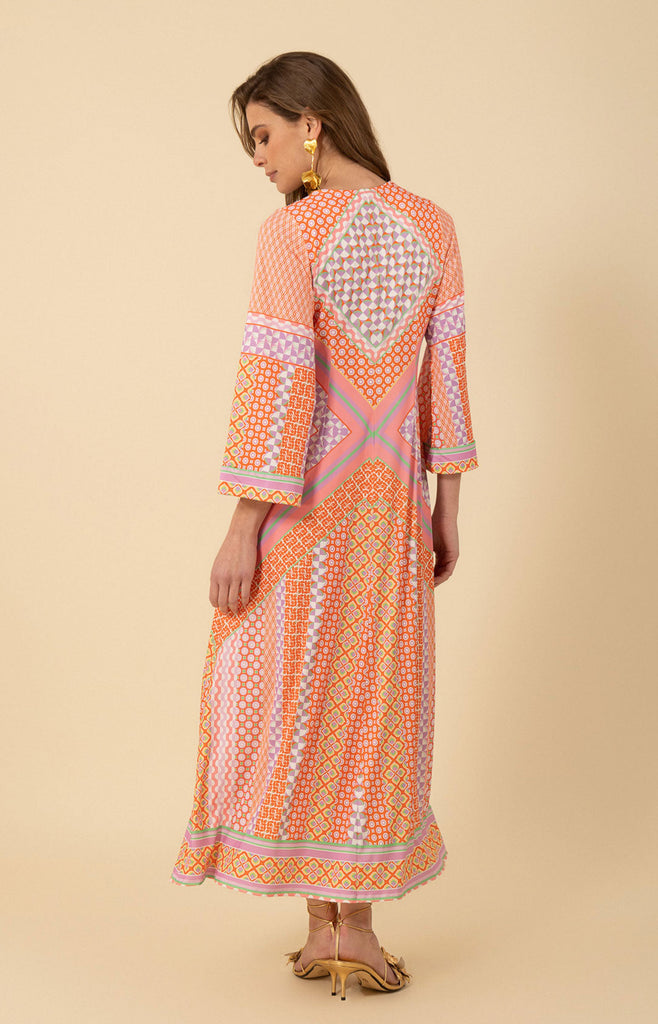 Henley Jersey Maxi Dress