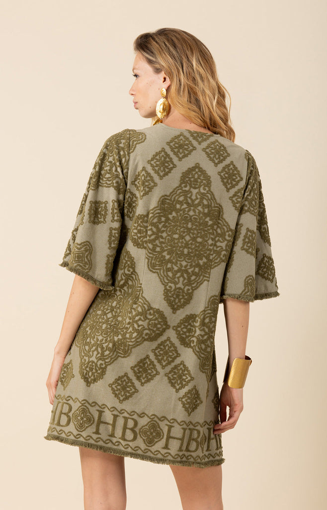 Mikayla Jacquard Dress
