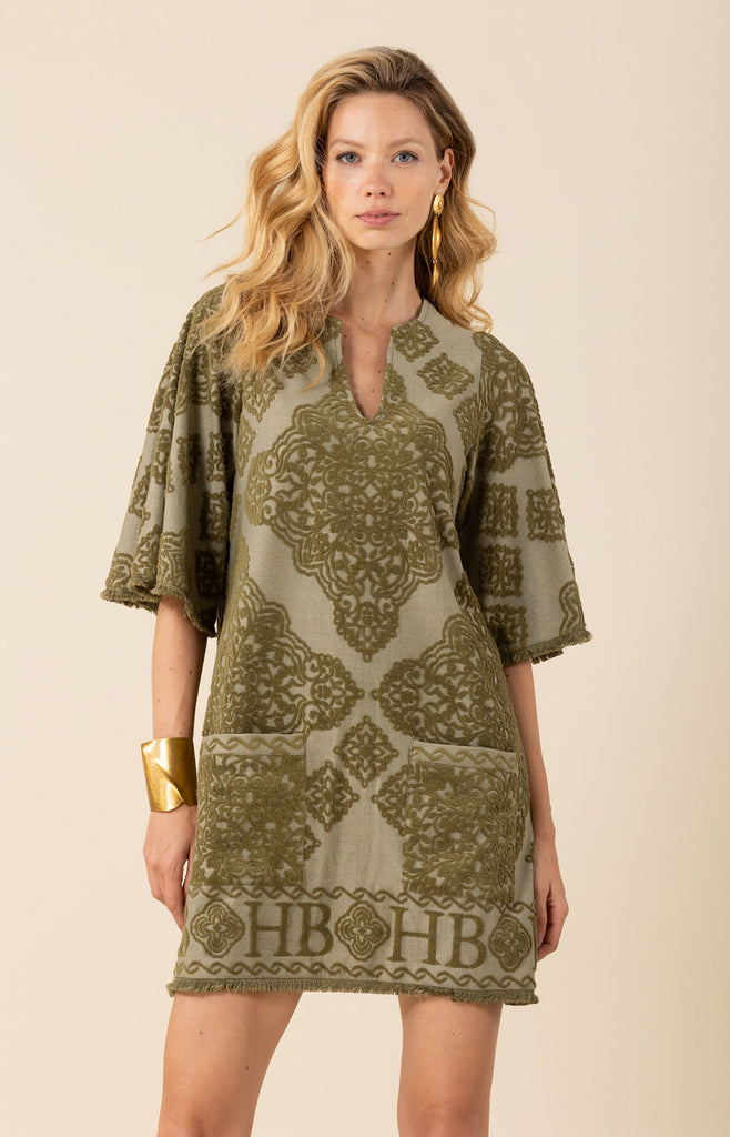 Mikayla Jacquard Dress