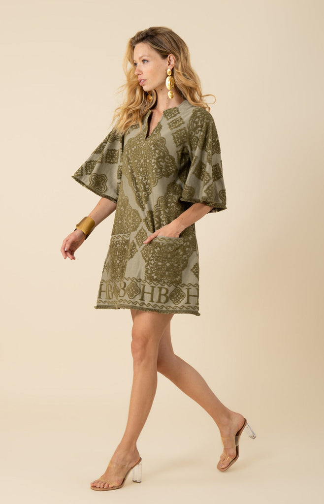 Mikayla Jacquard Dress