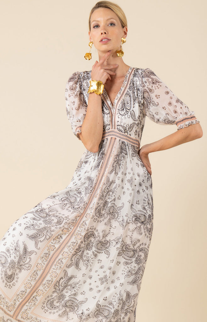 Lilian Chiffon Maxi Dress