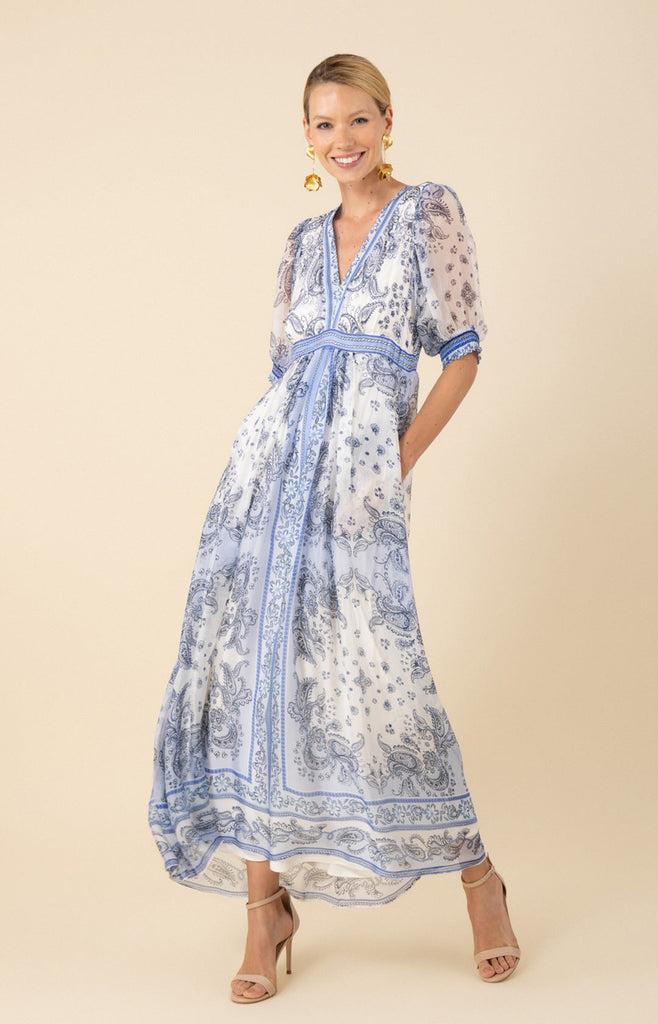 Lilian Chiffon Maxi Dress