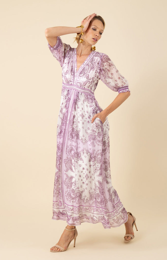 Lilian Chiffon Maxi Dress