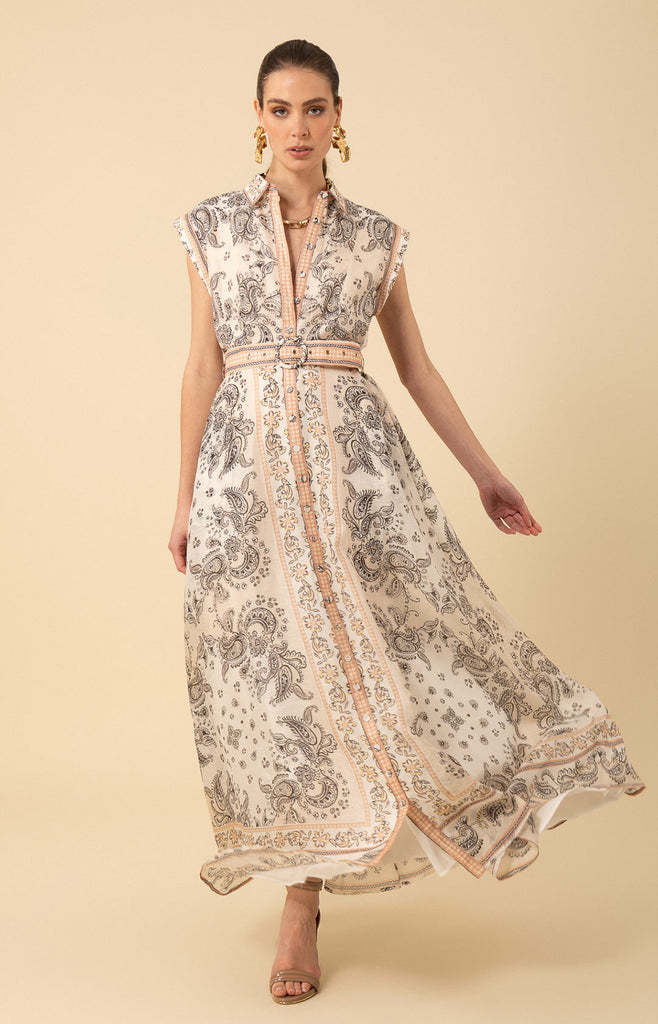 Holland Organza Maxi Dress