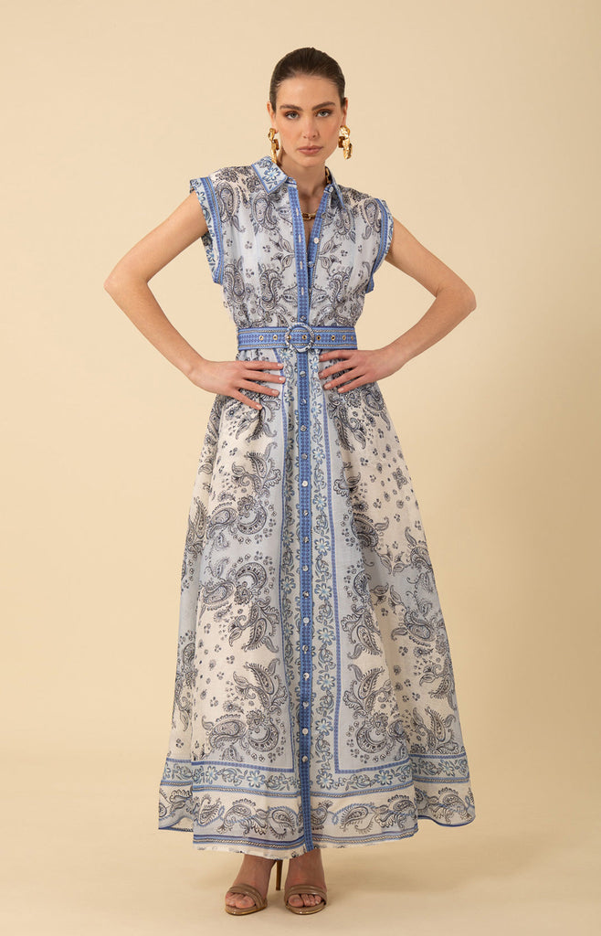 Holland Organza Maxi Dress