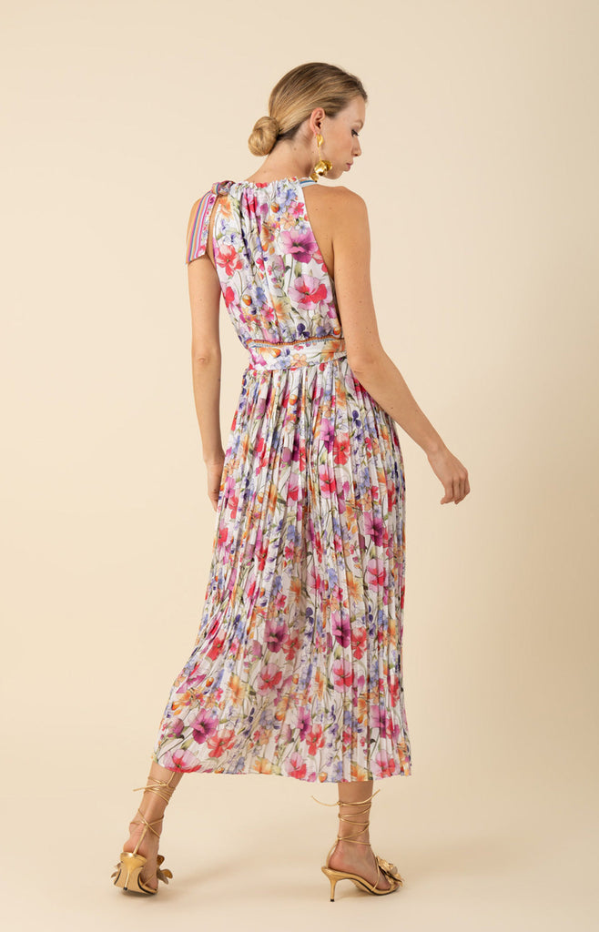 Chelsea Chiffon Pleated Dress