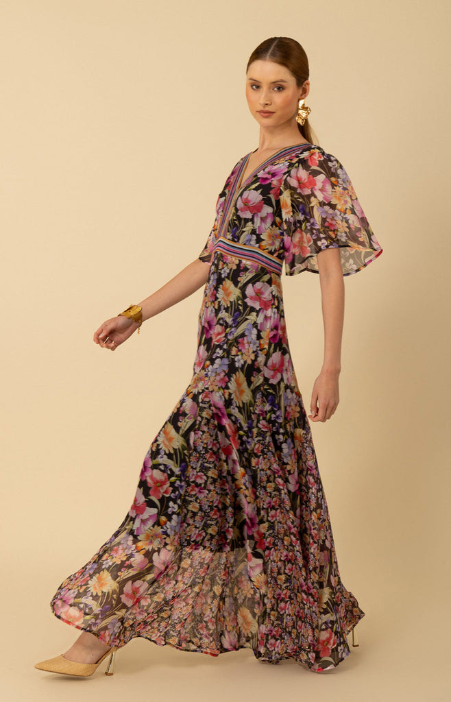 Mariam Chiffon Maxi Dress