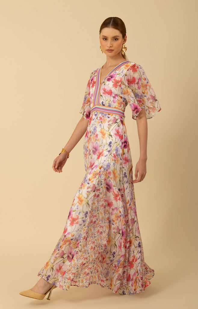 Mariam Chiffon Maxi Dress