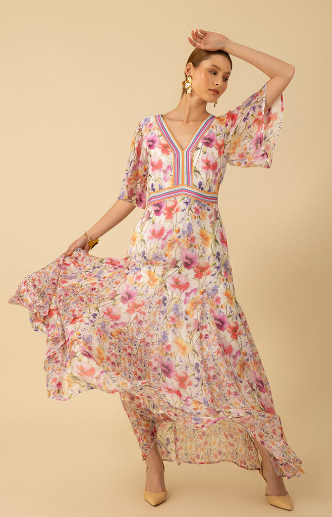 Mariam Chiffon Maxi Dress