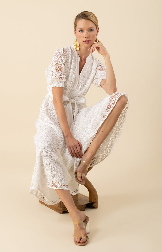 Christina Lace Maxi Dress