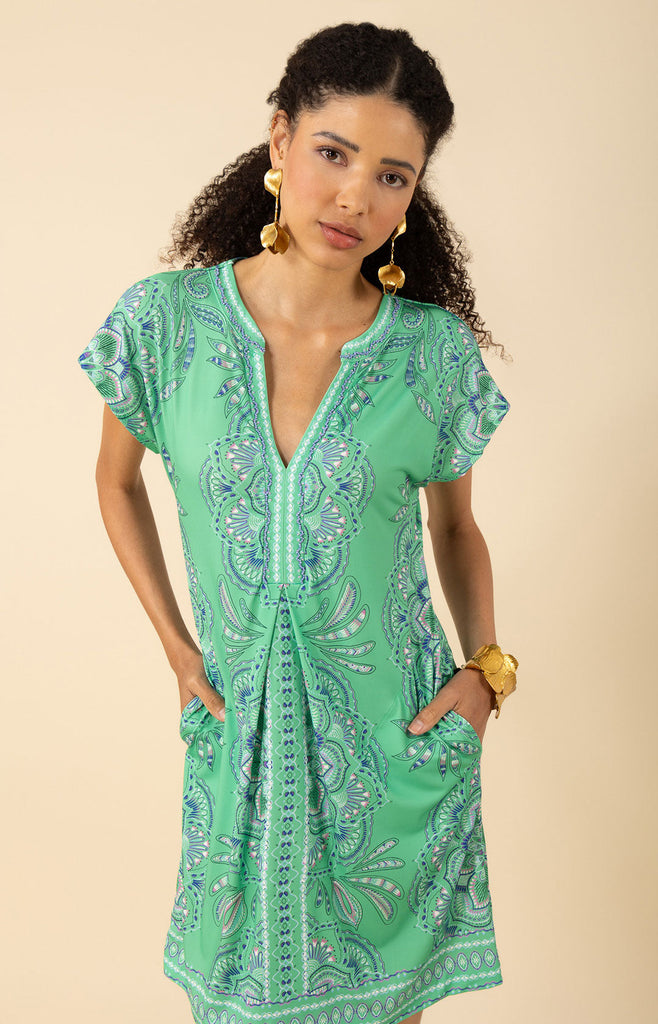 Jada Jersey Beaded Dress
