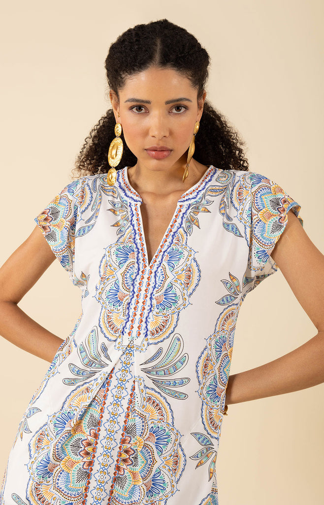 Jada Jersey Beaded Dress
