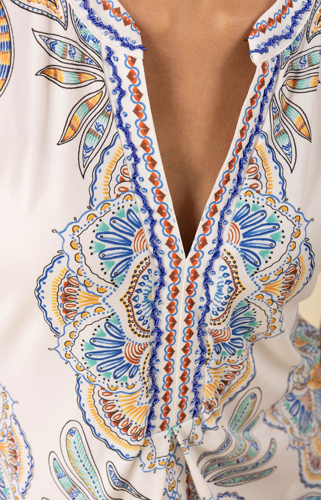 Jada Jersey Beaded Dress