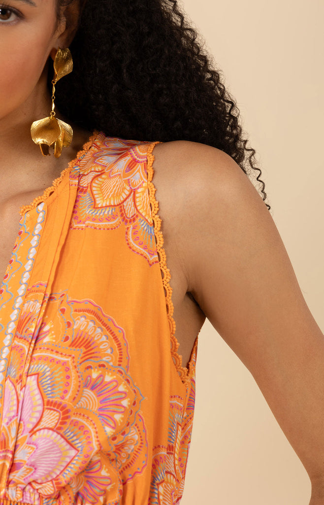 Liv Voile Midi Dress