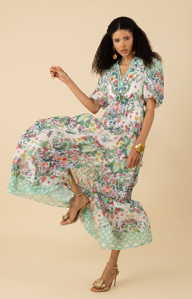 Khaleesi Chiffon Maxi Dress