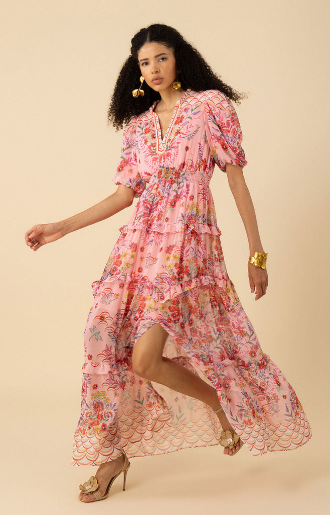 Khaleesi Chiffon Maxi Dress