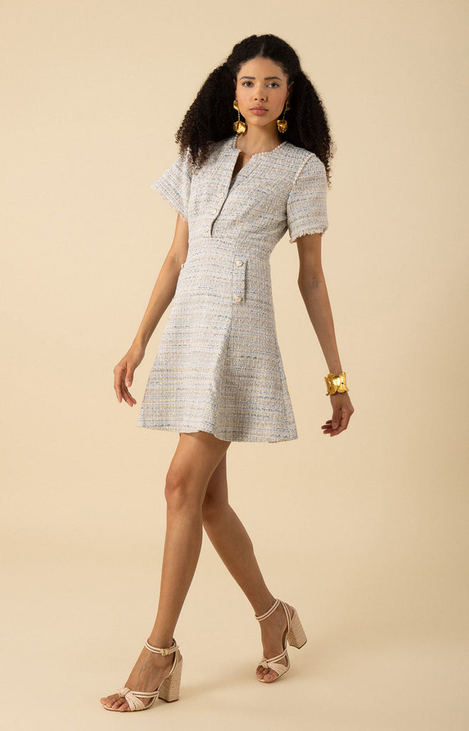 Maxine Boucle Tweed Dress