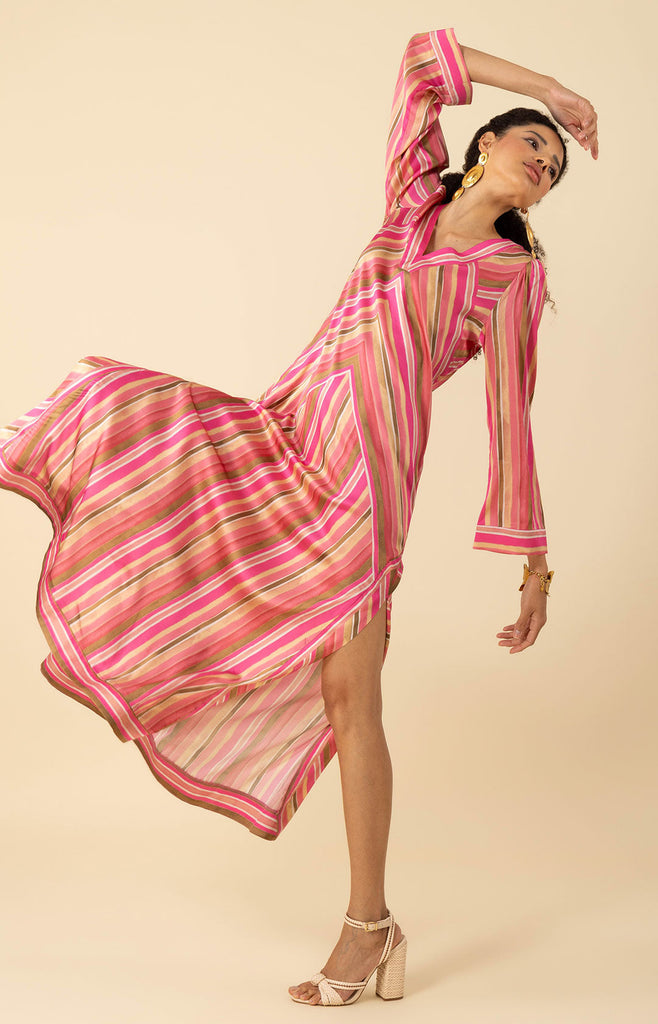 Hayley Charmeuse Dress