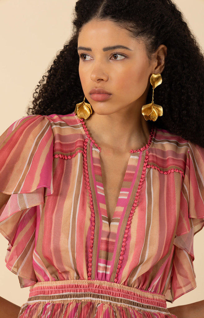 Della Charmeuse Dress