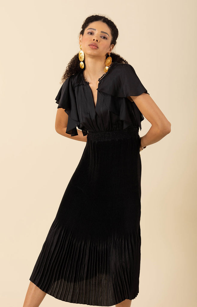 Della Solid Dress