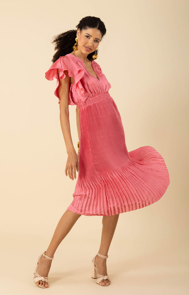 Della Solid Dress