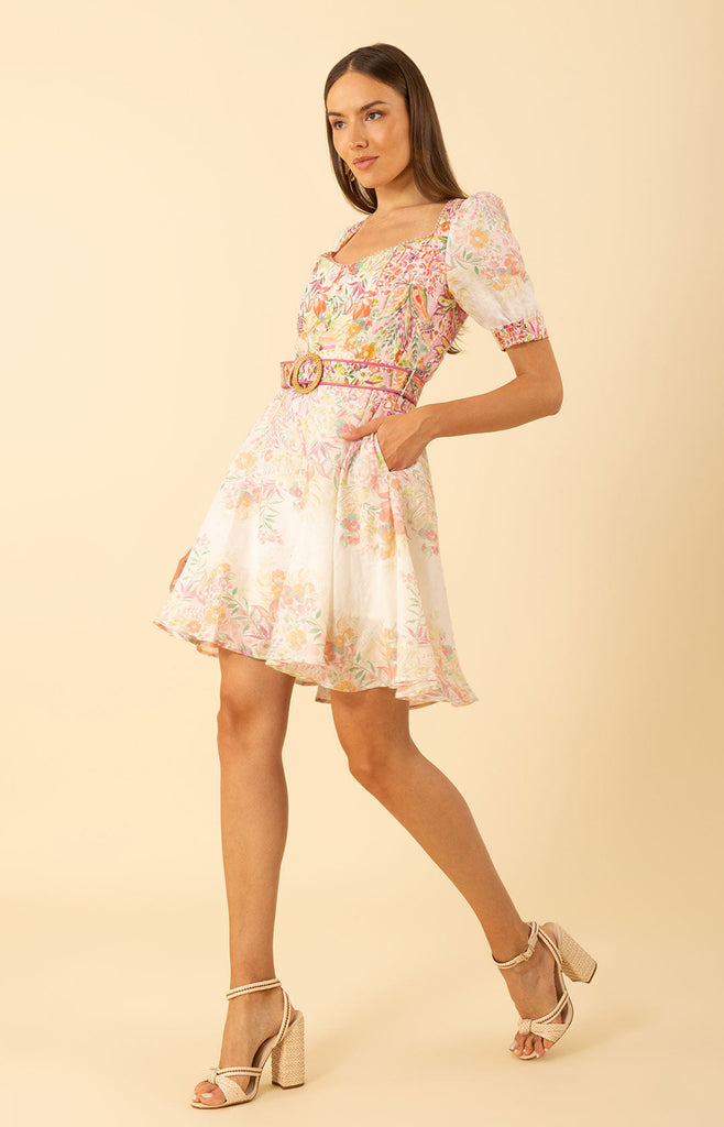 Kara Linen Dress