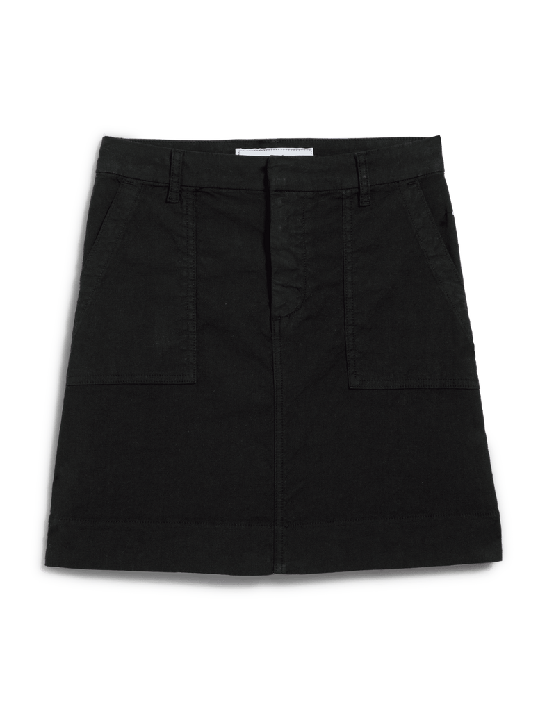 JAMESON SKIRT Black, Italian Performance Linen