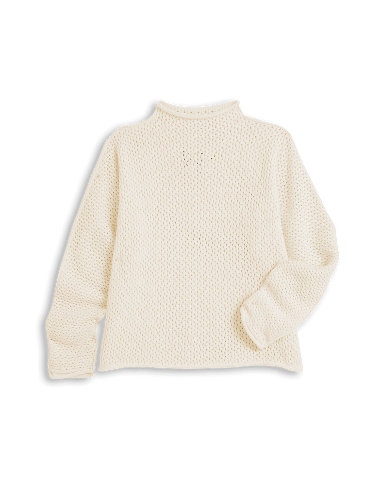 MONTEREY POINTELLE Ivory, Pure Italian Cotton