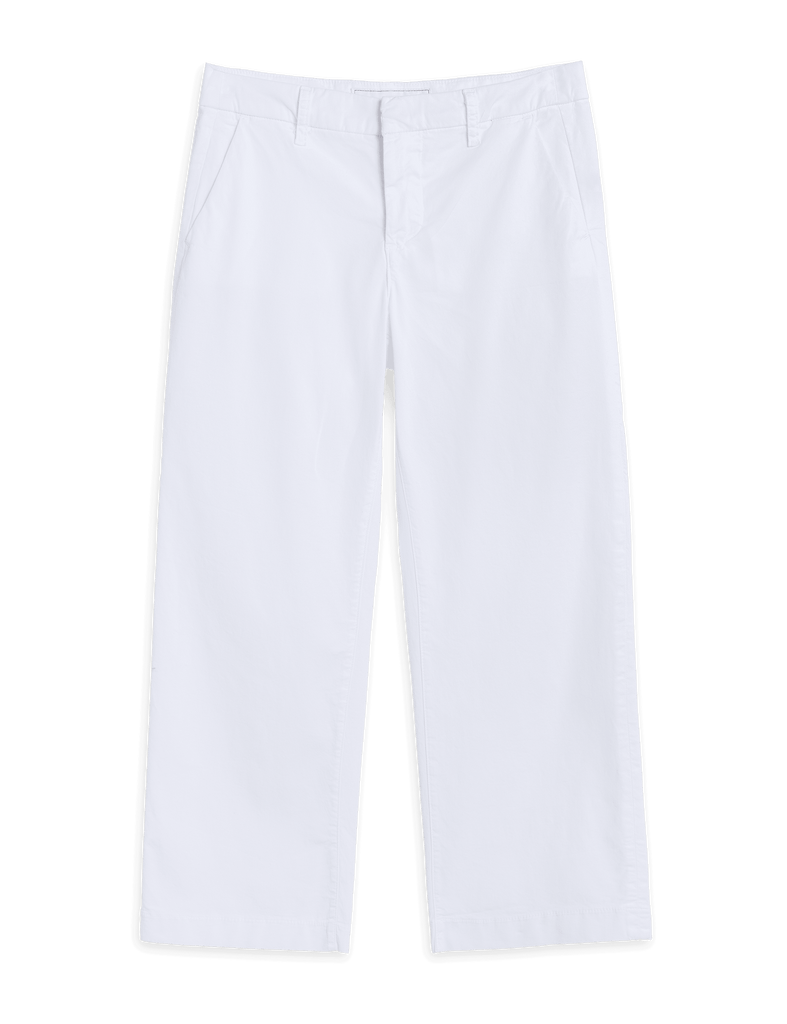 WESTPORT White, Italian Performance Twill