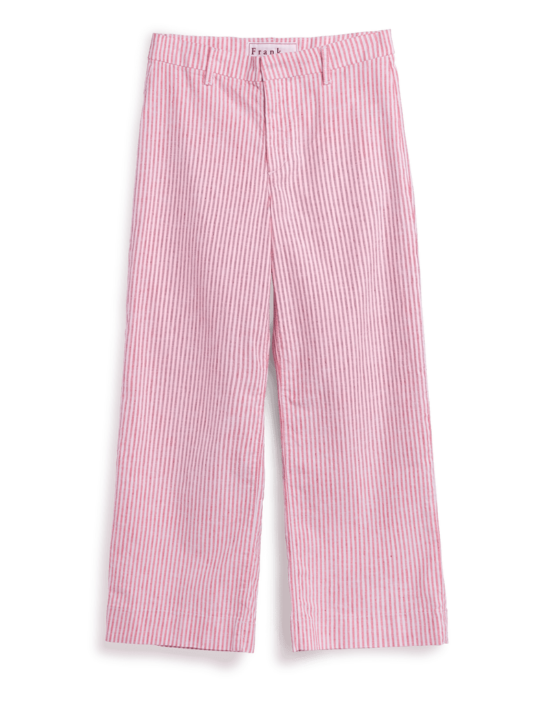 WEXFORD Red Stripe, Italian Performance Linen